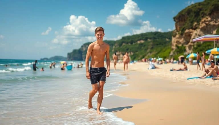 Mi primer viaje secreto a una playa nudista