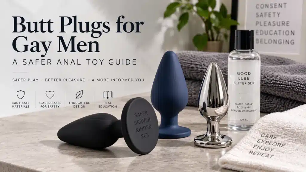 Gu&iacute;a de plugs anales para hombres gais: c&oacute;mo usarlos de forma m&aacute;s segura