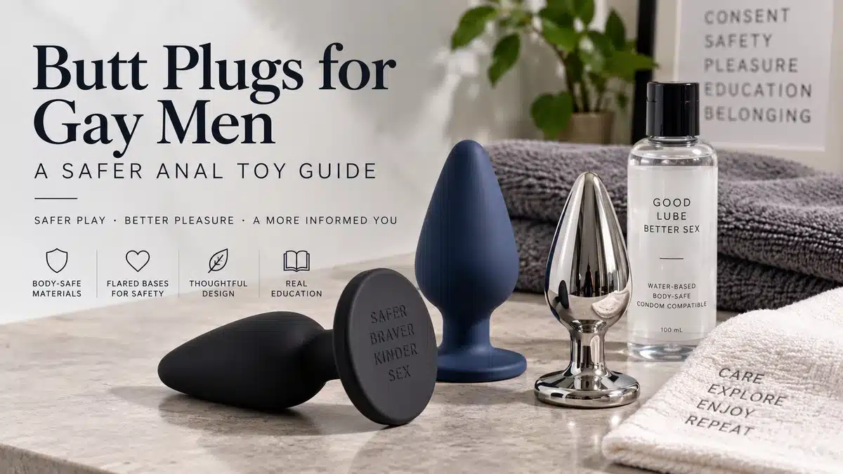 Gu&iacute;a de plugs anales para hombres gais: c&oacute;mo usarlos de forma m&aacute;s segura